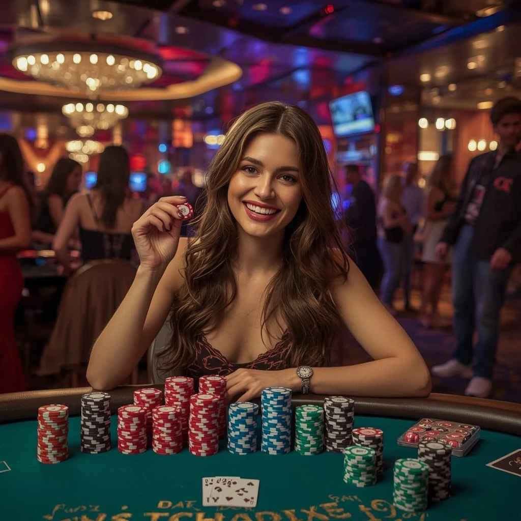 bonus dans les mains d'un homme au Crypto Games Casino