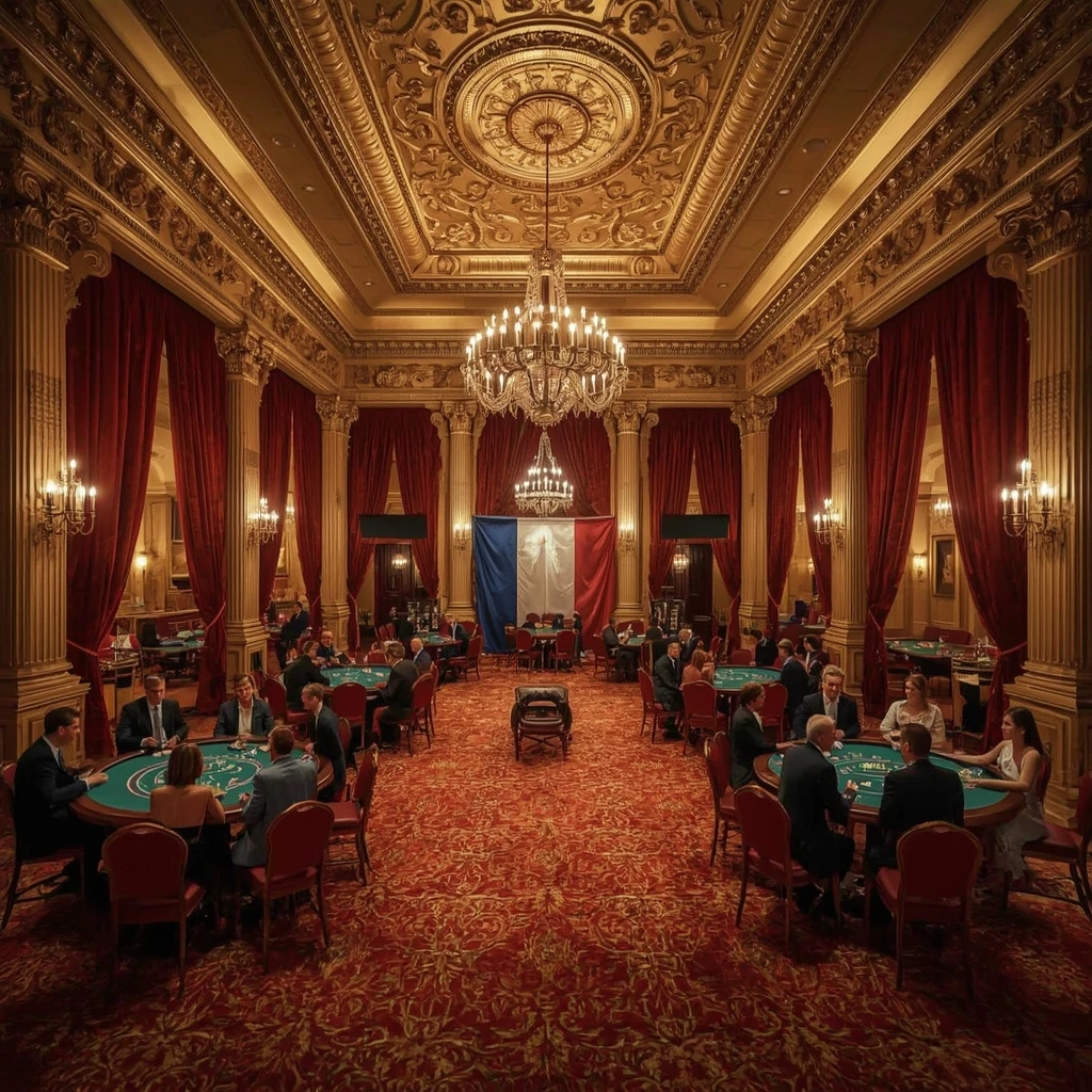 Le casino et le drapeau français CRYPTO GAMES CASINO